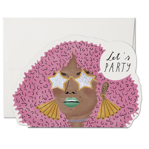 Disco Glam Birthday Card