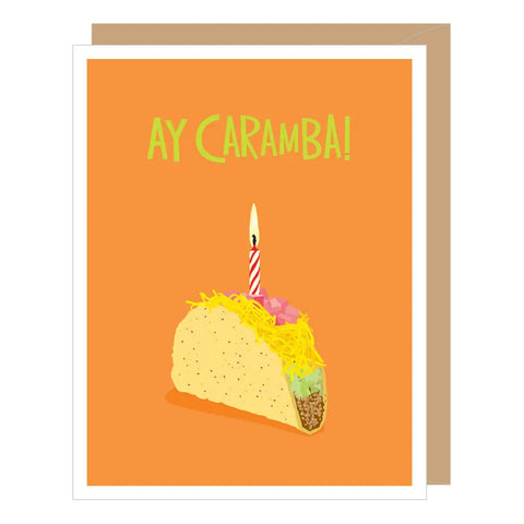 Taco Birthday Card
