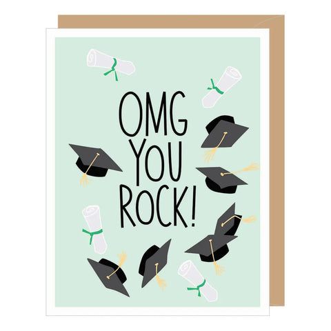 You Rock Grad Card