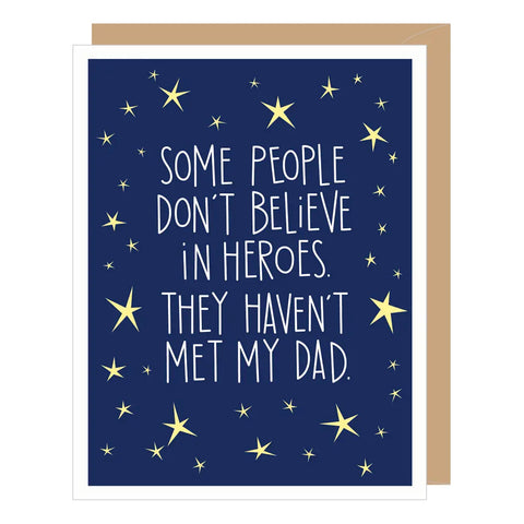 Hero Dad Birthday Card
