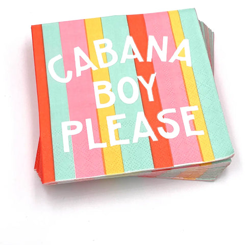 Cabana Boy Please Napkins