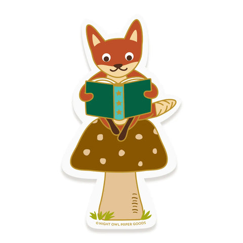 Foxy Fables Vinyl Sticker