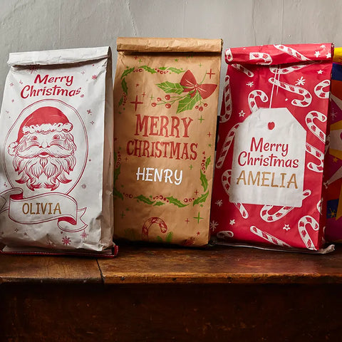 Happy Christmas Paper Sack