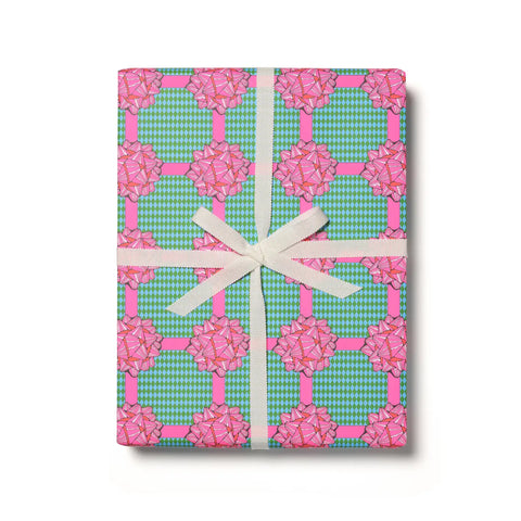 Bows Wrapping Paper Roll of Sheets