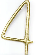 Big Golden Sparkle Candle Wand