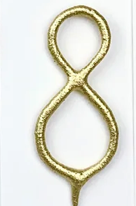 Big Golden Sparkle Candle Wand