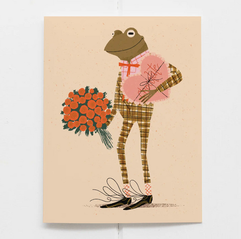 Handsome Frog Card