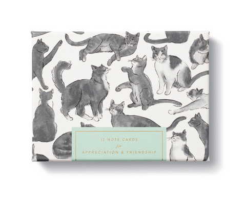 Cat Themed Boxed Cards