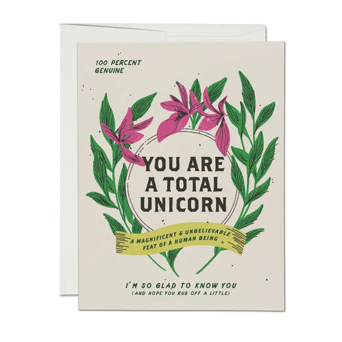 Unicorn Friendship Card