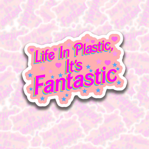Life in Plastic Sticker