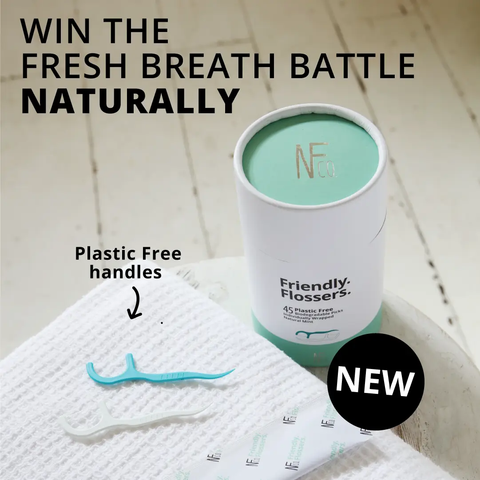 Biodegradable Floss Picks 45 Pack