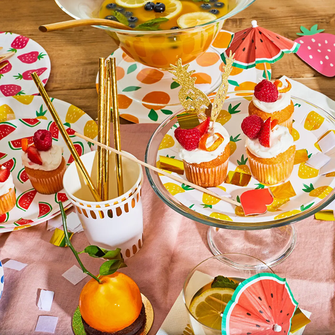 Fruit Punch Paper Party Plates