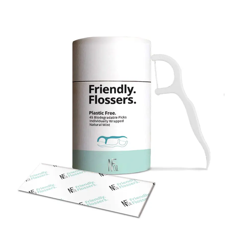 Biodegradable Floss Picks 45 Pack
