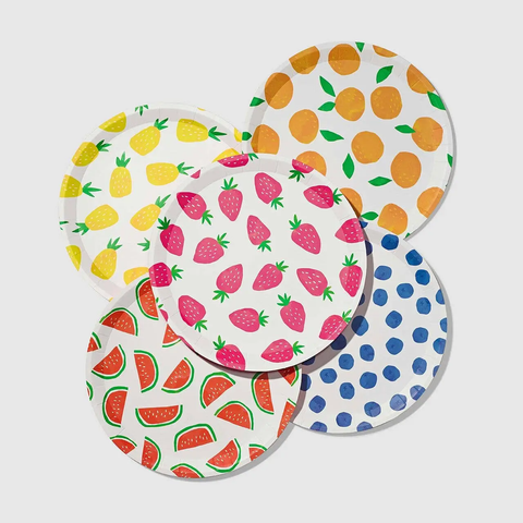Fruit Punch Paper Party Plates