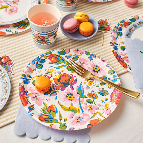 Vera Bradley Sea Air Floral Paper Plates