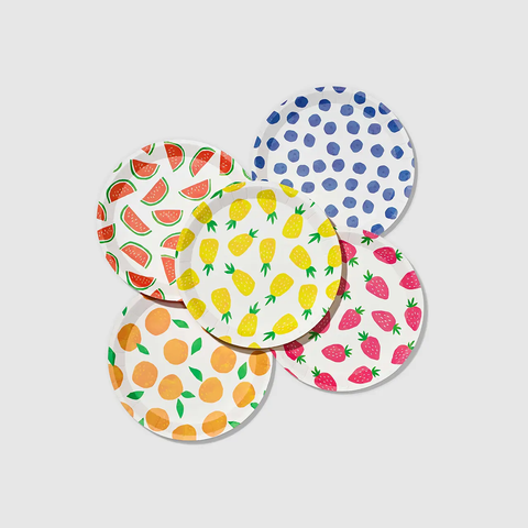 Fruit Punch Paper Party Plates