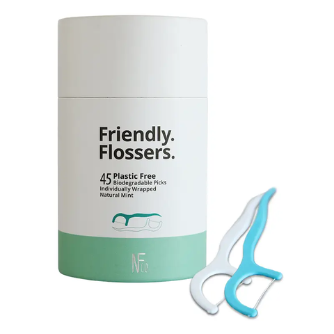 Biodegradable Floss Picks 45 Pack
