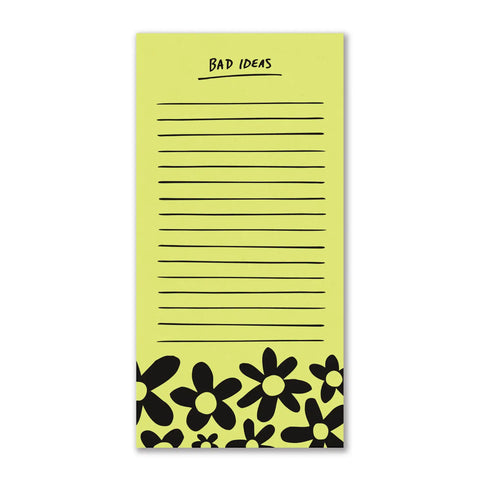 Bad Ideas Notepad