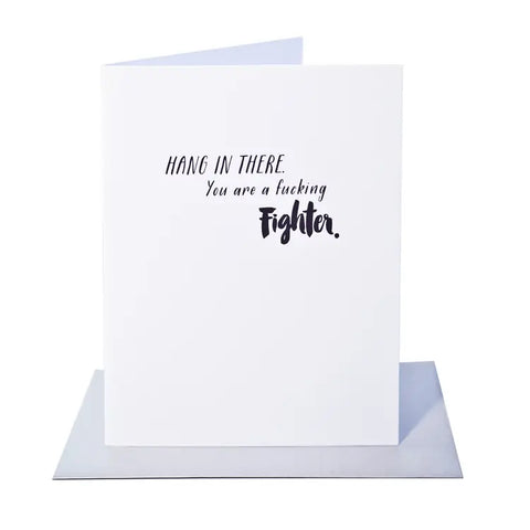 Fighter Greeting Card