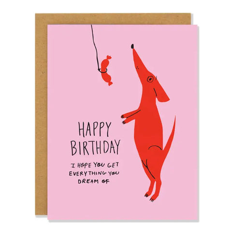 Dog Dreams Card