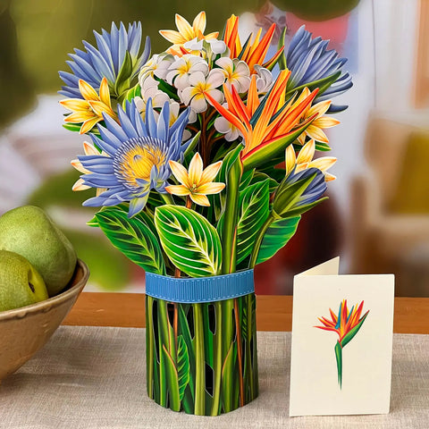 Tropical Bloom Pop Up Bouquet