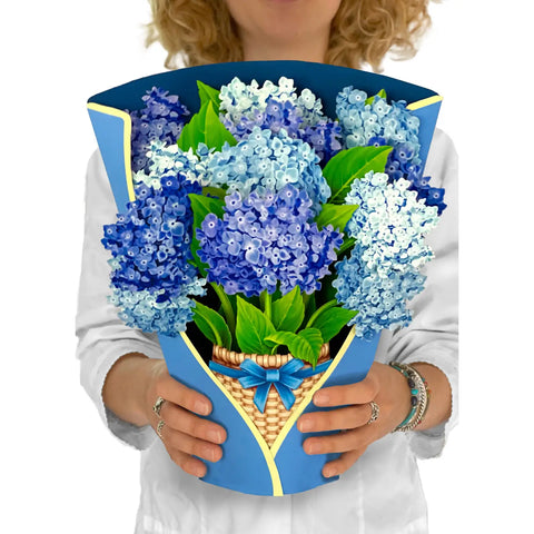 Nantucket Hydrangeas Pop Up Bouquet