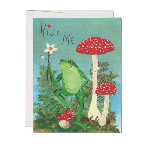 Kiss Me Card