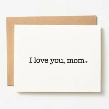ILY Mom Card
