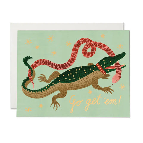 Get 'Em Alligator Card