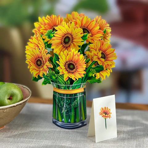 Sunflowers Pop Up Bouquet