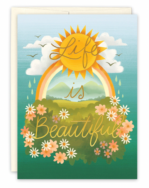 Rainbow Birthday Card