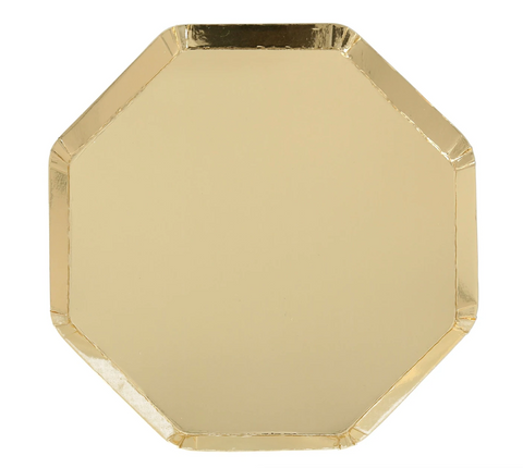Gold Party Plates