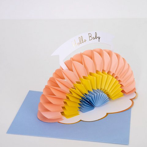 Honeycomb Rainbow Card