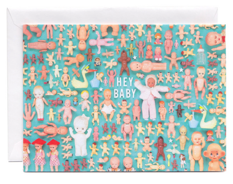Tiny Baby Things Greeting Card