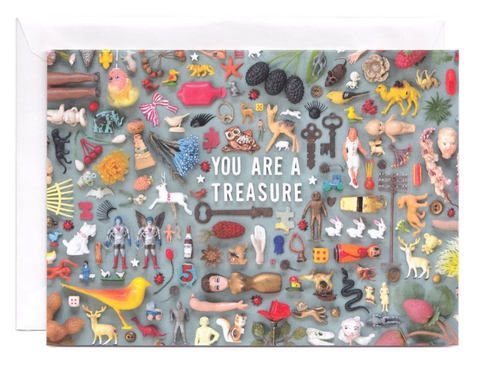 Tiny Treasure Things Greeting Card