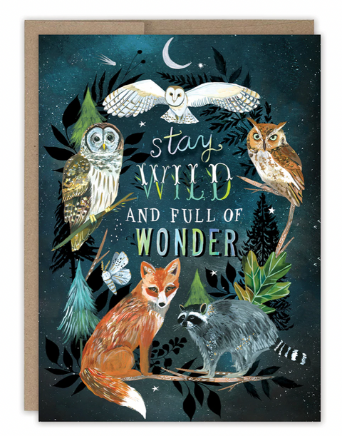Wild Animals Birthday Card