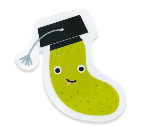 Big Dill Graduation Sticker Card