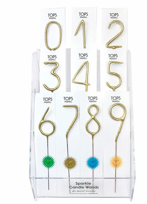 Big Golden Sparkle Candle Wand