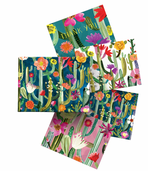 Cactusland Chic Notecard Box