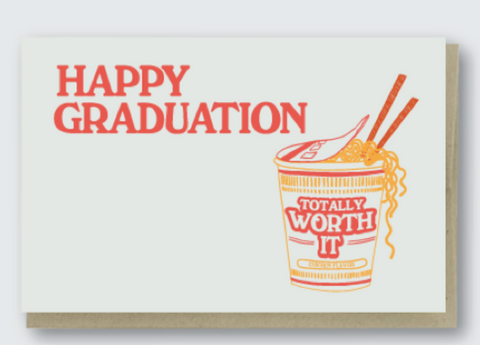 Grad Ramen With It Card