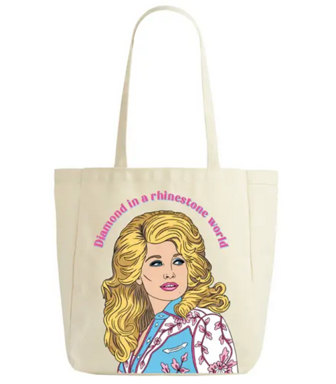 Diamond in a Rhinestone World Tote