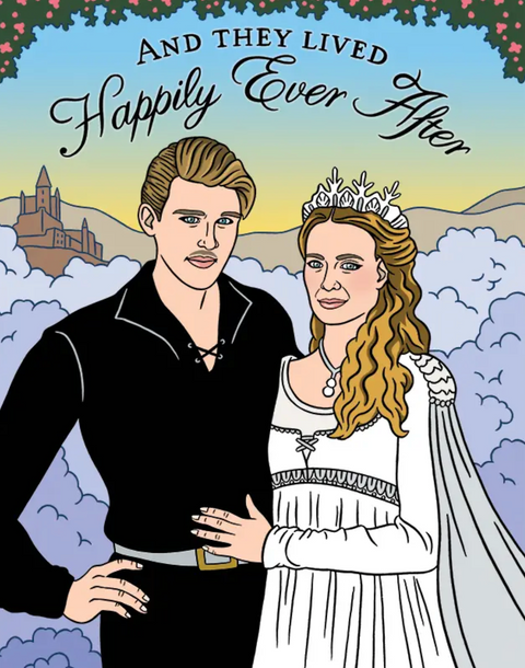 Princess Bride Wedding Card