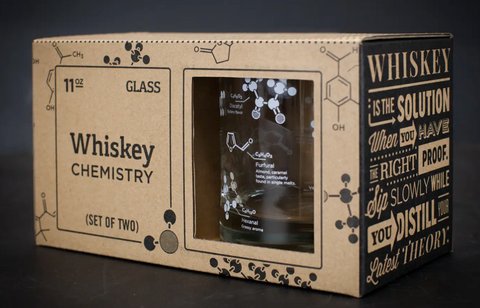 The Science of Whiskey Rocks Glass Set