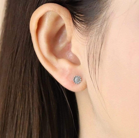 Sunflower Studs
