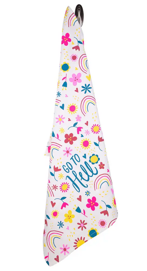 Go To Hell Kitchen Tea Towel