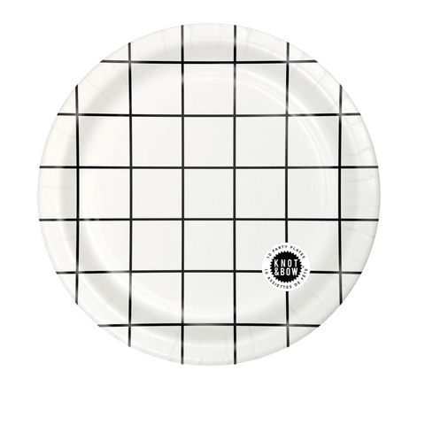 Windowpane Large Party Plate