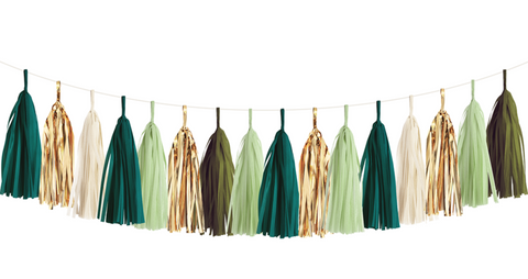 Tassel Garland Kit - Emerald Green
