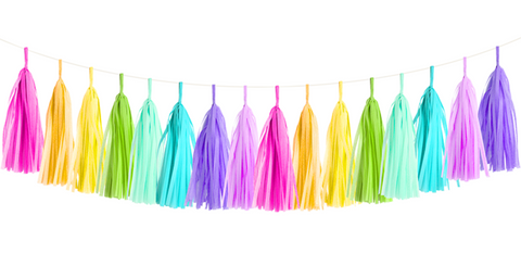 Tassel Garland Kit - Rainbow