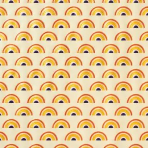 Gold Foil Rainbow Stone Paper Roll