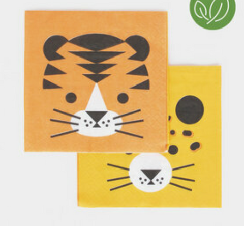 Mini Cats Napkins
